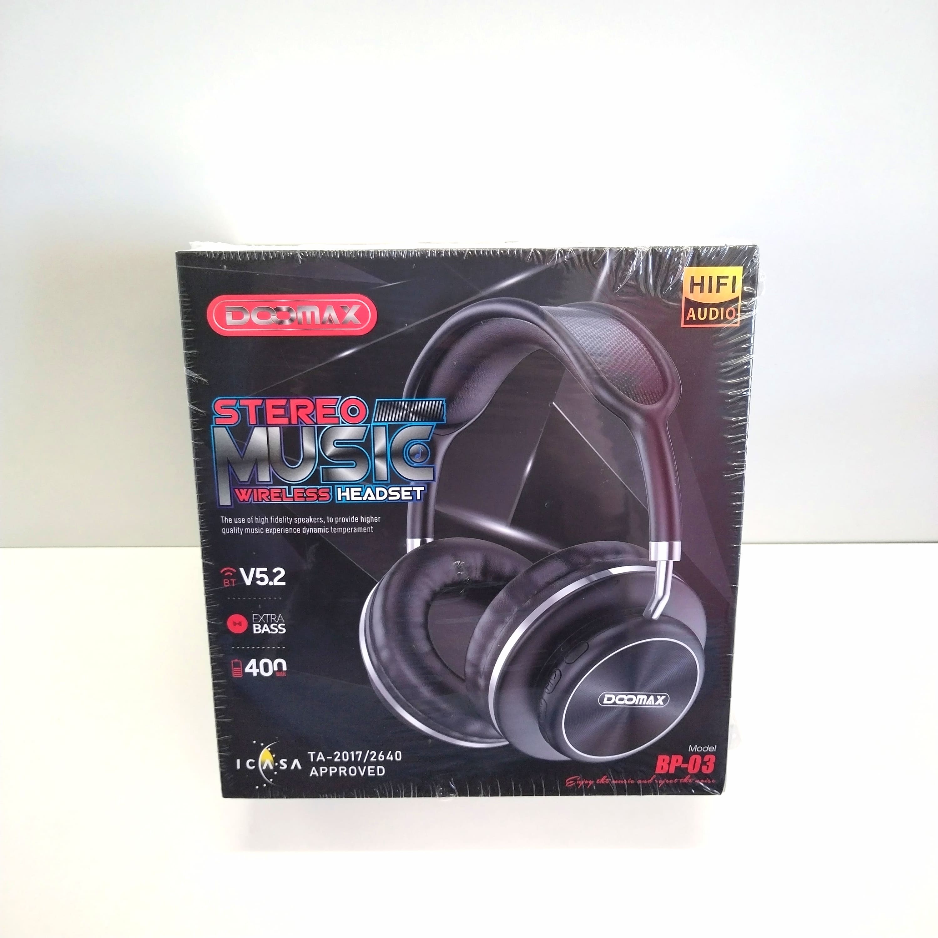 DOOMAX BP-03 Stereo Wireless HeadSet